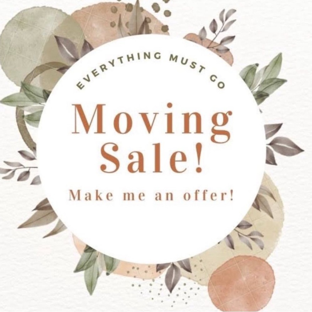 Moving Sale